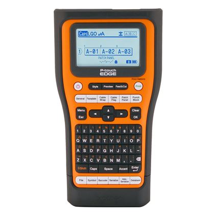 Brother PTE560BTVP Handheld industrial label printer
