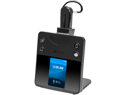 Poly Savi 8445 Office Microsoft Teams Certified DECT 1920-1930 MHz Convertible Headset-US