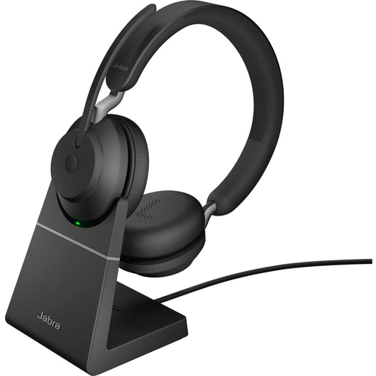 Jabra Evolve2 65 Link390 Stereo with Stand - Black