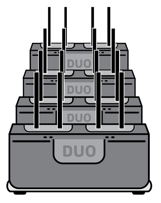 Transformer 8821 Quadruple Unit Charging Station for up to 16 Batteries