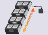 Transformer Quadruple Unit Charging Station for up to 8 CP-8821 Phones