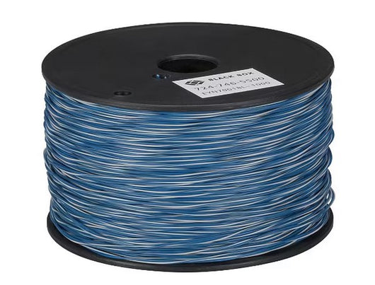 Cross-Connect Wire -CAT5 bulk cable - 1000 ft - white/blue