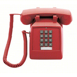 CETIS 2510E (Red) Standard Desk Phone, Red 3CZH6