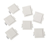 Commscope Systimax M20 Dust Cover for M-Series Faceplates and Outlets - 100 Pack