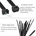 Zip Tie, 14" Black 1000 per pack