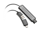 Poly DA75 USB to QD Black Adapter TAA