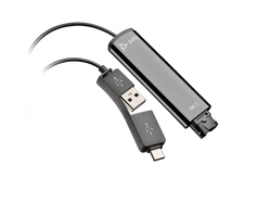 Poly DA75 USB to QD Black Adapter TAA