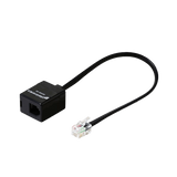 Poly RJ9 Socket to RJ9 Cable (0.2M), Modular, Extender Cable