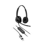 Poly Mission 425 Stereo USB Wired Headset Classic