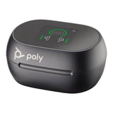 Poly Voyager Free 60+M UC Carbon Black Earbuds +BT700 USB-C Adapter +Touchscreen Charge Case