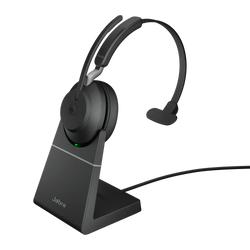 Jabra Evolve2 65 - Link 390A USB-A Mono, with Stand- Black