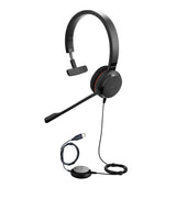 Jabra Evolve 30 II MS Mono - USB and 3.5mm Corded headset