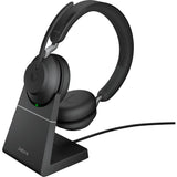 Jabra Evolve2 65 Link390a UC Stereo Black with Stand (26599-989-989)
