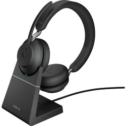 Jabra Evolve2 65 Link390a MS Teams Stereo Black with Stand (26599-999-989)