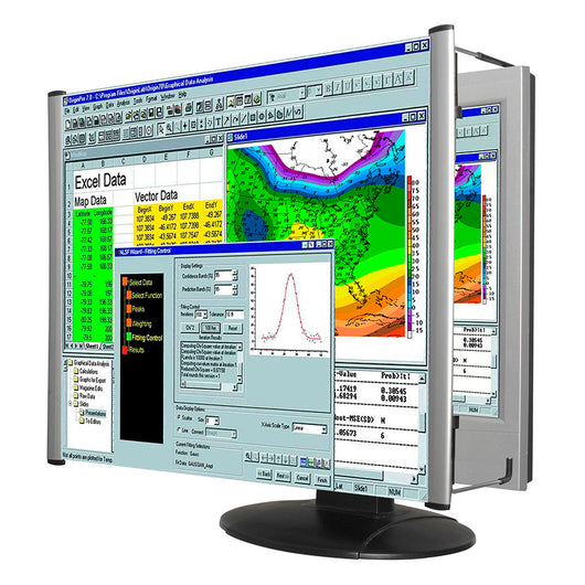 Kantek MaxView® LCD Monitor Magnifier Fits Widescreen 21.5