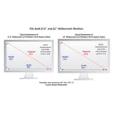 Kantek MaxView® LCD Monitor Magnifier Fits Widescreen 21.5" & 22" Monitors