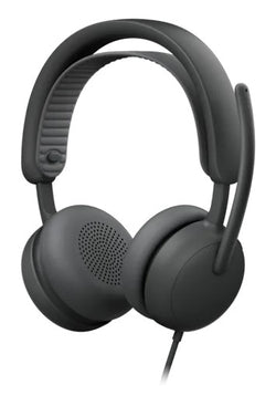Logitech Zone Wired 2 Headset for Business, Microsoft Teams - Graphite