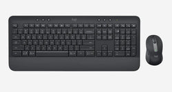 Logitech Signature MK650 Wireless Keyboard and Mouse Combo for Business (Graphite)