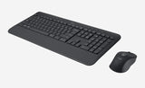 Logitech Signature MK650 Wireless Keyboard and Mouse Combo for Business (Graphite)