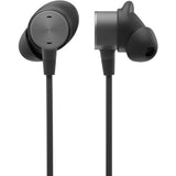 Logitech Zone Wired Earbuds for Microsoft Teams, Graphite