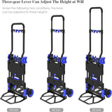 Oyoest STC-000 Folding Hand Truck Heavy Duty 330LB Load