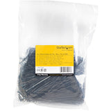 Zip Tie StarTech 4" Black 7/8" Bundle Diameter - 1000 Pack